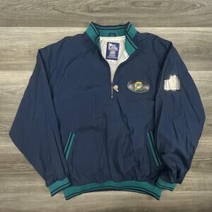 Vintage Miami Dolphins Pullover Windbreaker Jacket Mens Large Pro Player 90s